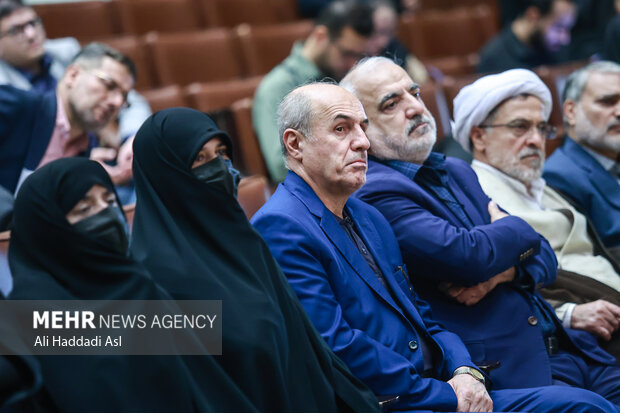مراسم یادبود شهید علی لاریجانی