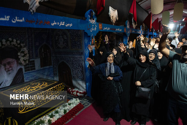 نمایشگاه دومین کنگره ملی شهدای استان گلستان