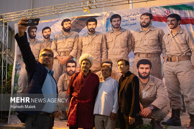 نمایشگاه دومین کنگره ملی شهدای استان گلستان