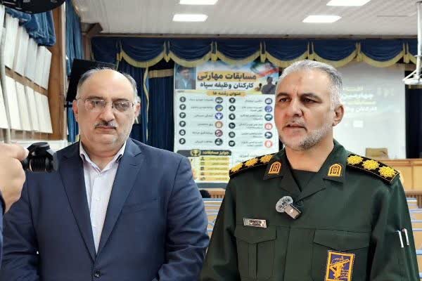 رقابت ۲۰۰ سرباز کرمانی در ۱۲ رشته مهارتی؛ تبدیل سربازی به فرصت اشتغال