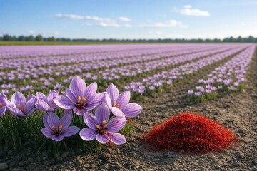 پیش‌بینی تولید ۳.۲ تُن زعفران خشک در آذربایجان‌شرقی