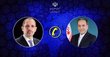 Iran, Jordan FMs discuss ties, reg. developments by phone