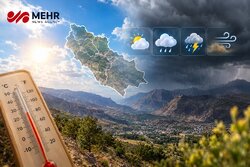 پیش‌بینی بارش پراکنده و رعدوبرق در کهگیلویه و بویراحمد
