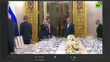 Iran, Russia presidents hold meeting in Moscow