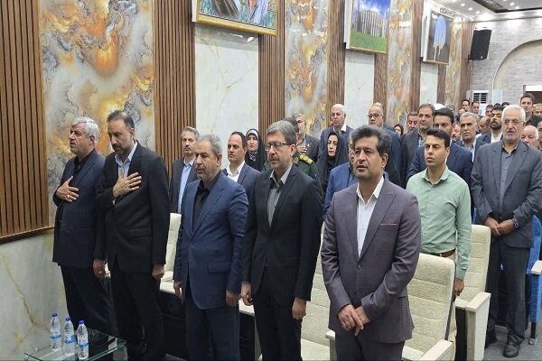 آئین تکریم و معارفه فرماندار فلاورجان برگزار شد