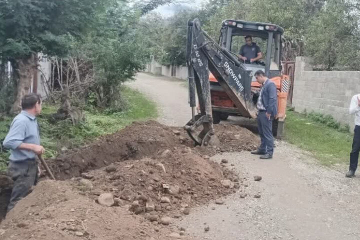 اجرای آبرسانی به ۳۵ خانوار در تطفرود فومن با اعتبار ۵۰۰ میلیون تومان