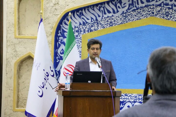 آئین تکریم و معارفه فرماندار فلاورجان برگزار شد