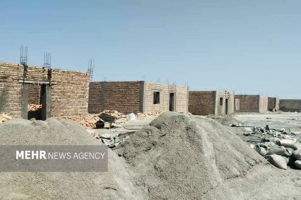 پیشرفت ۶۰ درصدی ساخت ۳۰ واحد مسکونی در مرادآباد پیشین راسک