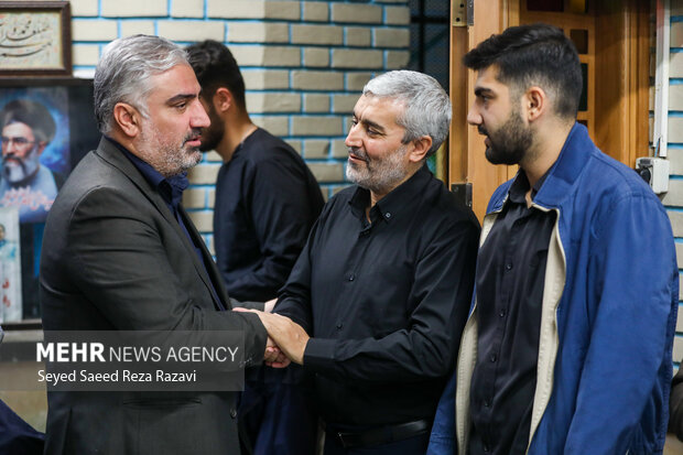 مراسم بزرگداشت شهید مدافع امنیت محمدرضا طالبی