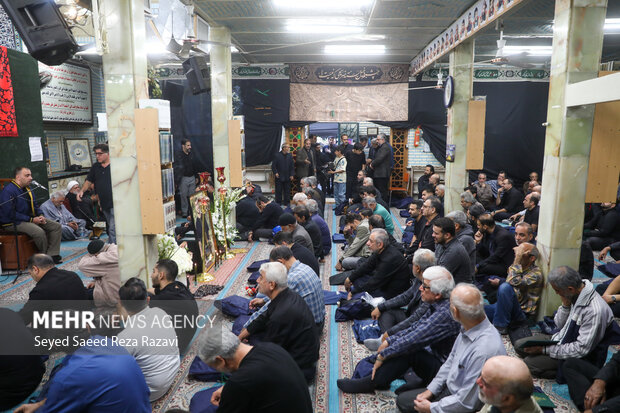 مراسم بزرگداشت شهید مدافع امنیت محمدرضا طالبی