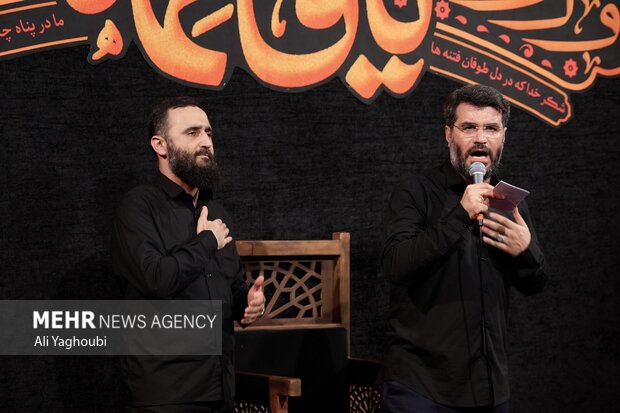 مراسم عزاداری شهادت حضرت زهرا(س) در رشت