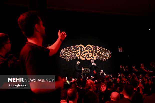 مراسم عزاداری شهادت حضرت زهرا(س) در رشت