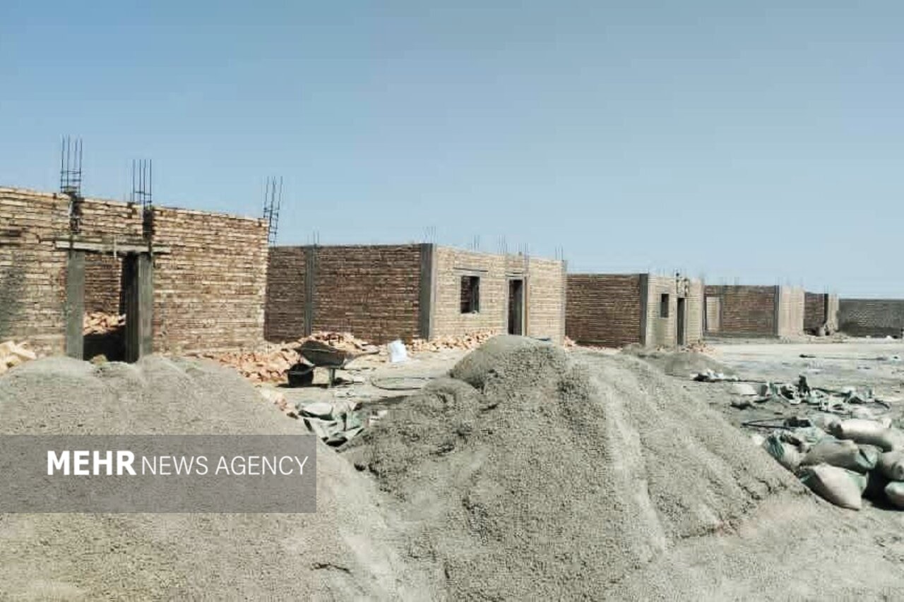 پیشرفت ۶۰ درصدی ساخت ۳۰ واحد مسکونی در مرادآباد پیشین راسک