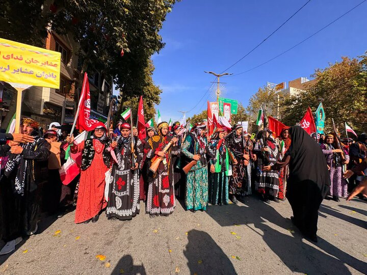 روایت حماسه جانفدای ایران در لرستان؛ خیابان «میدان» شد
