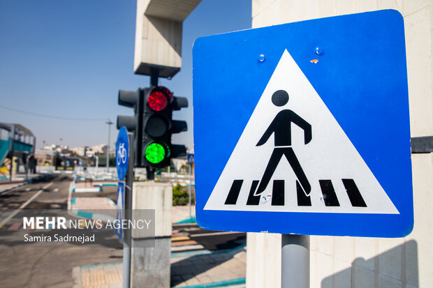 افتتاح بوستان ترافیک