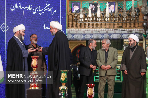 مراسم تکریم و معارفه رئیس سازمان هیأت و تشکل‌های دینی کشور
