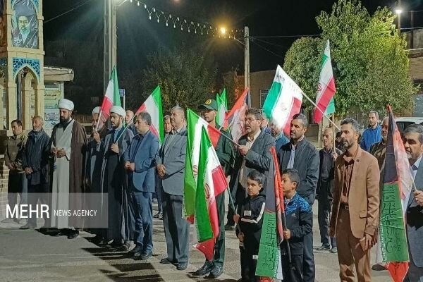 شب ۲۴۲ تجمعات مردمی در بام و صفی‌آباد برگزار شد