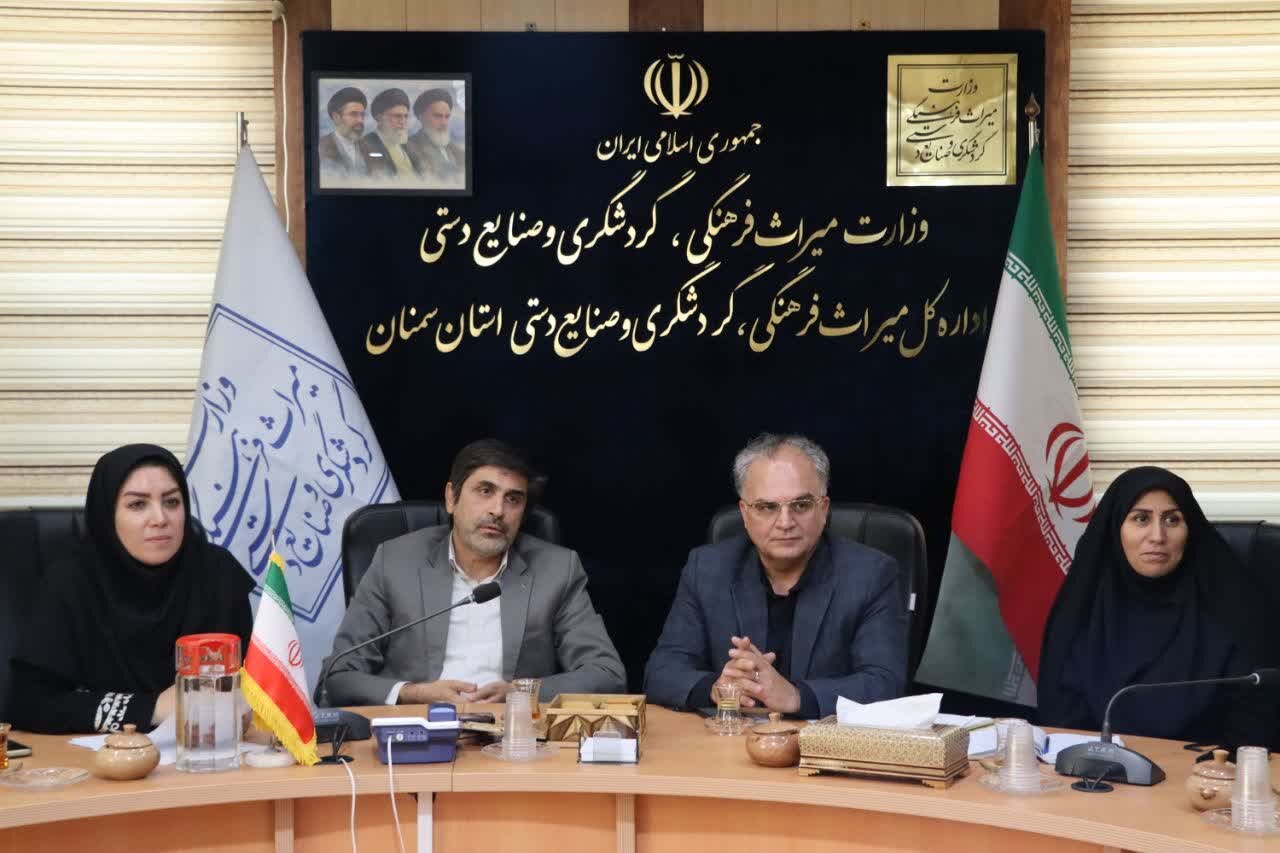 مقدمات برگزاری دومین نمایشگاه ملی صنایع‌دستی در سمنان فراهم شد
