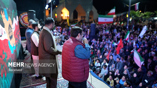 کاروان روایت مقاومت سیستان و بلوچستان در زاهدان