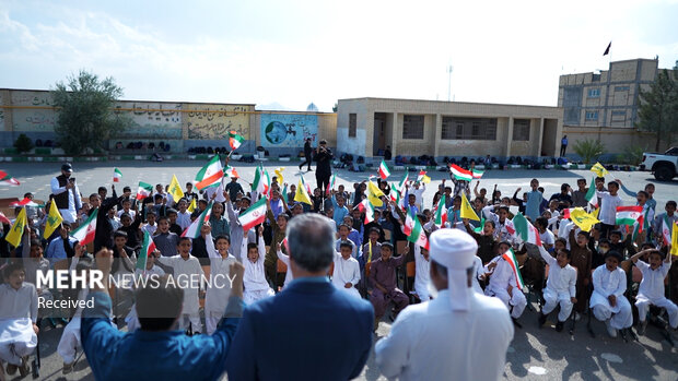 کاروان روایت مقاومت سیستان و بلوچستان در زاهدان
