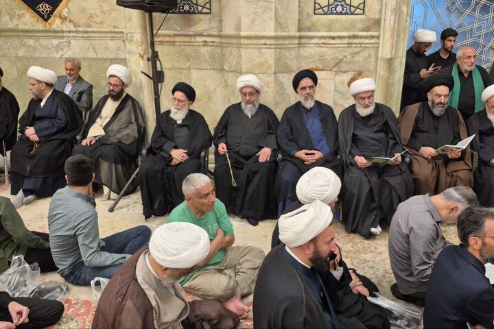 مراسم چهلم آیت‌الله شبیری زنجانی در مسجد اعظم قم برگزار شد