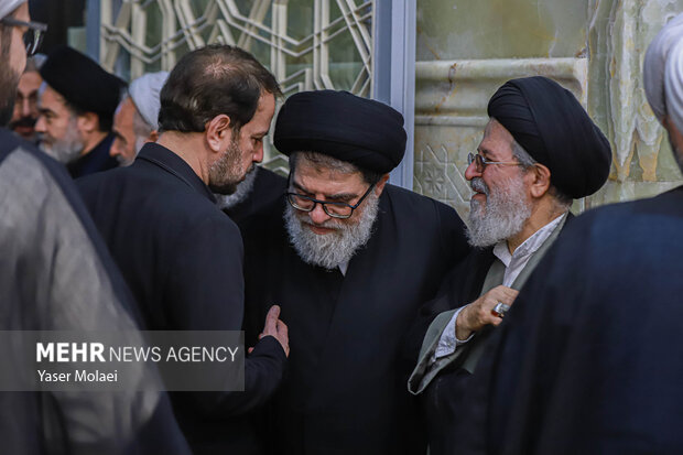 مراسم چهلم آیتالله شبیری زنجانی در قم مراسم چهلم آیتالله شبیری زنجانی در قم