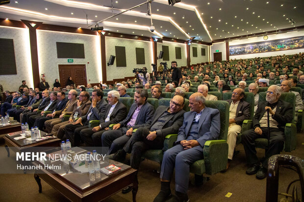 آیین نکوداشت نامداران فرهنگ و هنر خراسان رضوی
