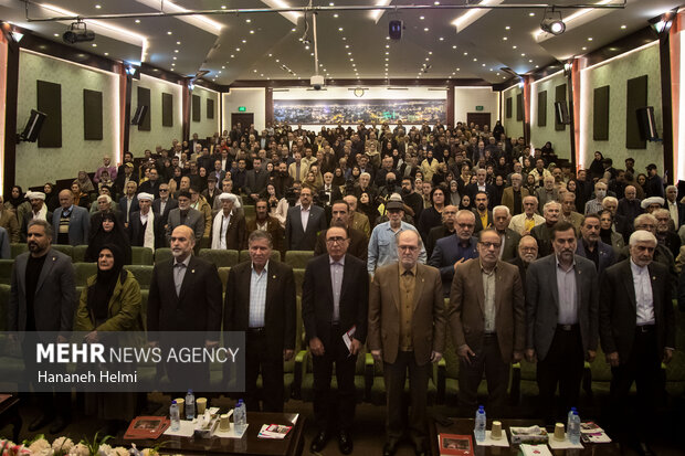 آیین نکوداشت نامداران فرهنگ و هنر خراسان رضوی