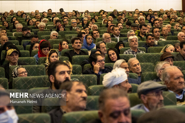 آیین نکوداشت نامداران فرهنگ و هنر خراسان رضوی