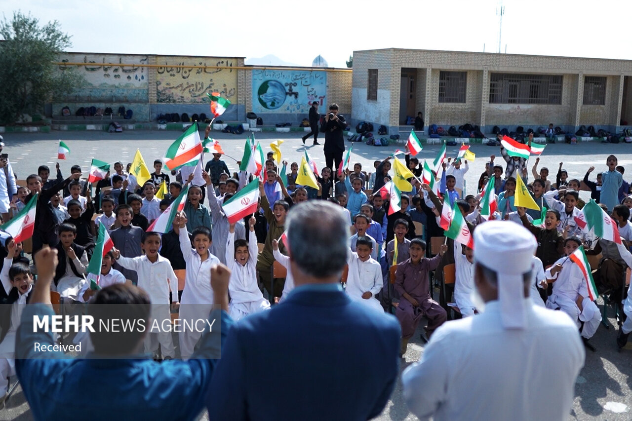 کاروان روایت مقاومت سیستان و بلوچستان در زاهدان