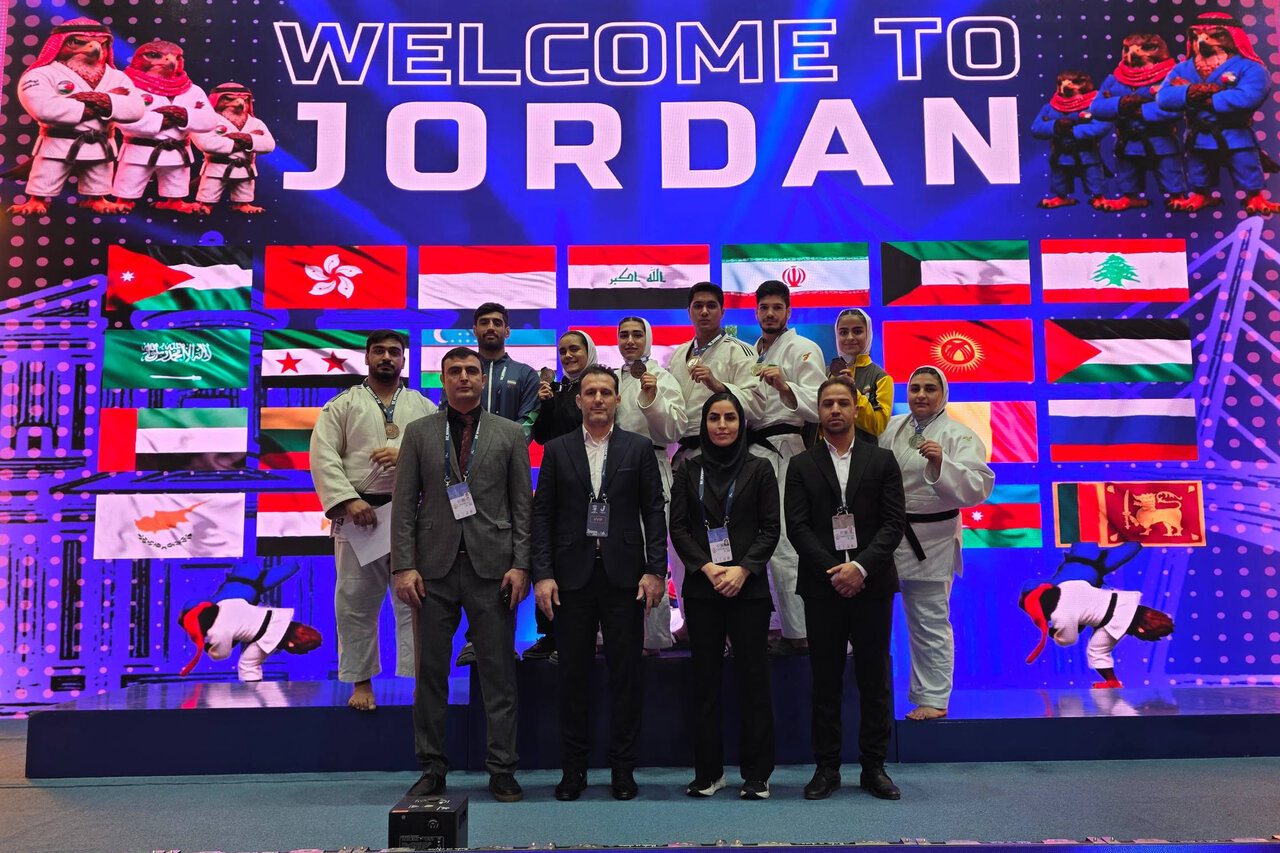 با کسب ۸ مدال طلا، نقره و برنز؛ تیم ملی جودو ایران قهرمان کاپ آسیا شد