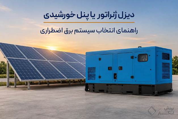 دیزل ژنراتور یا پنل خورشیدی؛ در قطعی برق کدام واقعاً جواب میدهد؟
