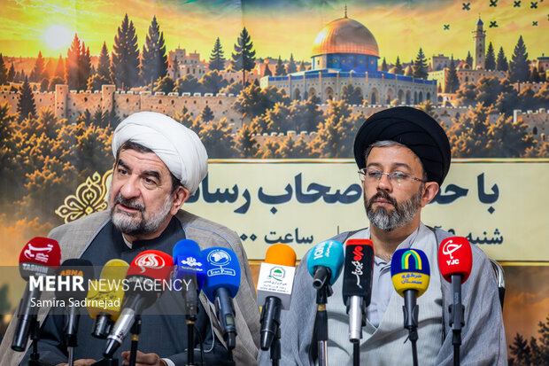 نشست خبری همایش ملی «زنگ بیداری از ایران تا فلسطین»