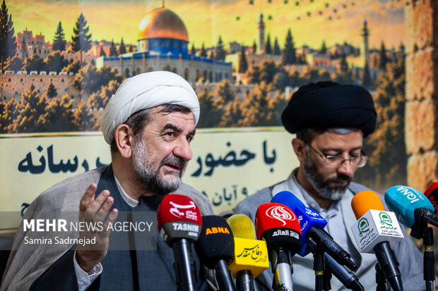 نشست خبری همایش ملی «زنگ بیداری از ایران تا فلسطین»