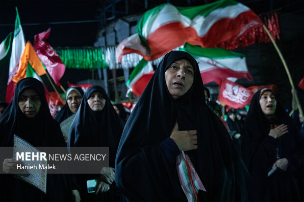 دویست و چهل و پنچمین شب اجتماع مردمی در گرگان