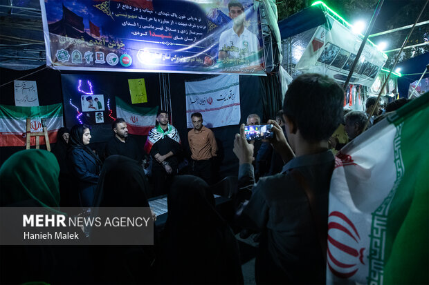 دویست و چهل و پنچمین شب اجتماع مردمی در گرگان