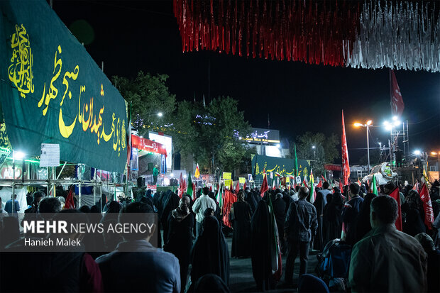 دویست و چهل و پنچمین شب اجتماع مردمی در گرگان
