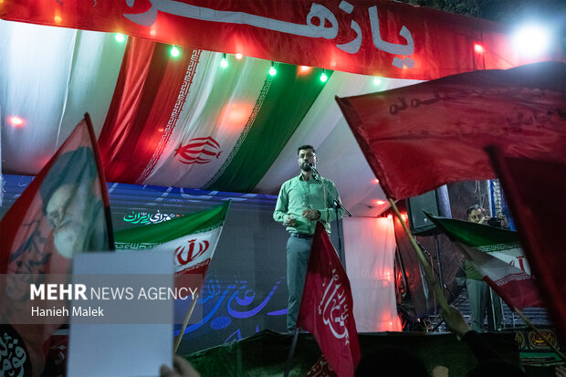 دویست و چهل و پنچمین شب اجتماع مردمی در گرگان