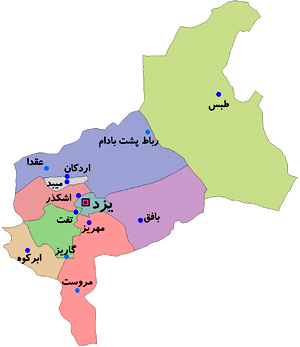 نقشه گردشگری شهر یزد همراه با آخرین اصلاحات آماده توزیع رایگان در ایام نوروز شد
