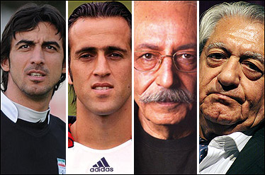 چهره‌های سینما و فوتبال در یک تیم همبازی شدند
