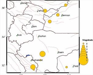 جنوب غربی اصفهان یکی از کانون‌های بحرانی وقوع زلزله است