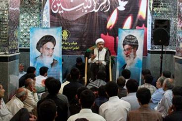 مراسم سوگواری و عزاداری وفات حضرت ام‌البنین(س) در بوشهر برگزار شد