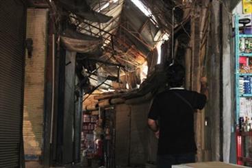 گرد خاکستر بازار سنتی نهاوند را به نظاره نشسته است/ سکوت هم گوش شنوا می خواهد