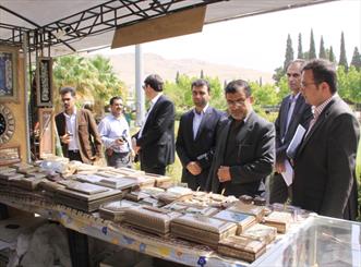 نمايشگاه و ورک شاپ هنر آموختگان مركز قزوين برگزار شد