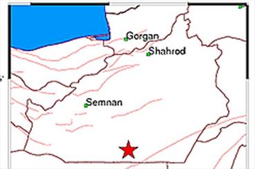 زلزله ۳.۵ ریشتری منطقه بارانداز میانه استان سمنان را لرزاند