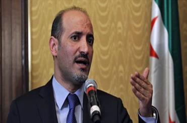 دیدار بان کی مون با رئیس ائتلاف مخالفان سوری 