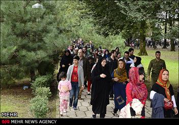 همایش پیاده روی بانوان در قدس برگزار شد