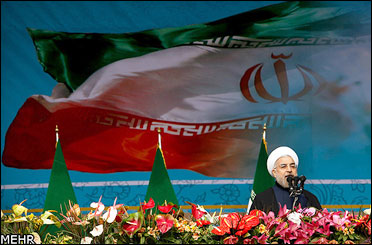 Rouhani: Threatening Iranians, nonsense, childish