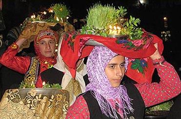  "بایرام پایی" رسمی به قدمت نوروز باستانی در اردبیل/ تبریک مادران روانه خانه دختران