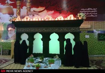 کارگاه ضریح خیمه‌گاه حضرت ابوالفضل(ع) دربوشهر آماده میزبانی از مسافران نوروزی است